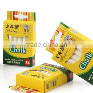 12 Pcs Colorful Eco Friendly School Chalk thumbnail-2