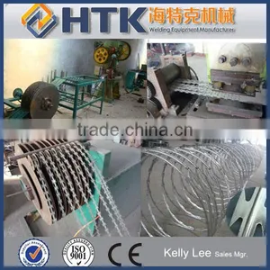 Factory Best Price Concertina Razor Barbed Wire Making Machine thumbnail-5
