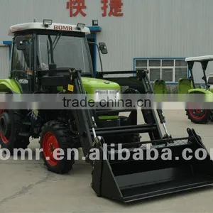 BOMR FIAT Gearbox Diesel Wheeled Tractor (604 Front End Loader) thumbnail-1