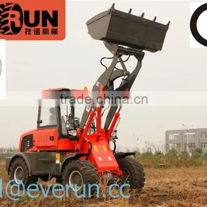 New EVERUN Brand CE/ Euro 3 Abgas Geprueft 1600KG Wheel Loader Mit 0.8m3 Schaufel thumbnail-4