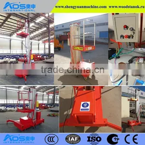 Single Mast Aluminium Hydraulic Lift Table thumbnail-3