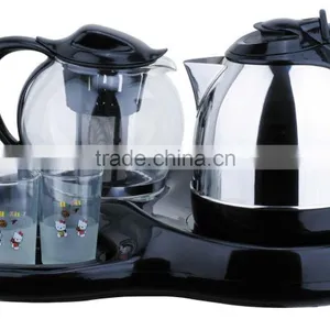 Electric Kettle With Teapot Set, CB CE Certificate thumbnail-1