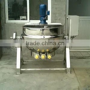 50 Gallon Tilting Jacketed Cooking Pot With Teflon Scrapers thumbnail-1