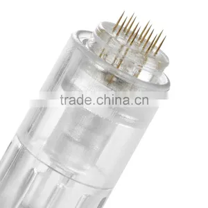 Electric Derma Pen Needles Screw 12 Pin Gold Cartridge for Auto Microneedle Derma Pen Tattoo Needles 12pin Needle Tip thumbnail-4