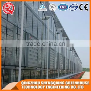 Multi-span Agriculture Glass Greenhouses Control Systems for Sale thumbnail-2