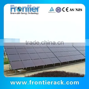Steel Frame Ground Solar Panel Mounting Bracket thumbnail-1