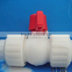 Good Price Plastic PPR Double Union Ball Valve for Water Pipe thumbnail-2