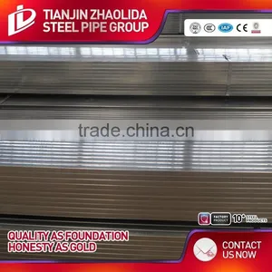BS1387 SCH 40 60 ERW Galvanized Oval Shaped Steel Pipe for Greenhouse thumbnail-3