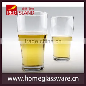 Clear Pilsner Beer Glass for Toasting From China thumbnail-3