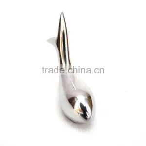 Aluminum Metal Fish Sculpture Figurine thumbnail-3