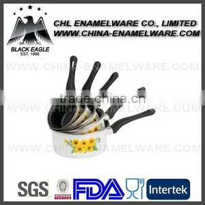 Carbon Steel Non Stick Enamel Steamer Pot thumbnail-6