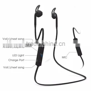 Wireless Sports Music Bluetooth Headset, Universal 4.1 Channel Stereo Sound Durable Bluetooth Earbuds Car Mobile Phone Headset thumbnail-4