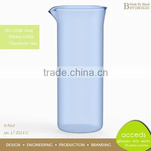 Customized Fancy Glass Juice Jug for Sale thumbnail-1
