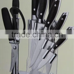 Stock Lot 8PCS Stainless Steel Knife Set CHEF'S KNIFE Overstock BREAD KNIFE Inventory SLICER KNIFE Closeout UTILITY PARING KNIFE thumbnail-1