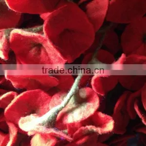 Felt Decorative Flower /Wool Flower Artificial Flower thumbnail-3