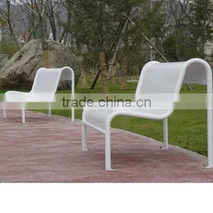 Decorative Comfortable Metal Outdoor Bench thumbnail-4