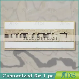 Framed Handmade Carving River Shadow Box Wall Decoration Banner Painting thumbnail-1