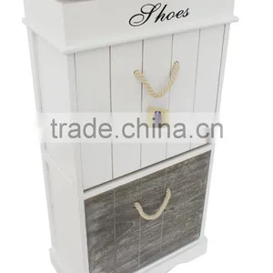 Home Furniture 2-door Shoe Storage Cabinet Shoe Cabinet thumbnail-2