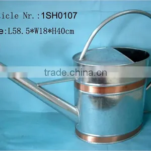 Galvanized Vintage Metal Watering Can thumbnail-1