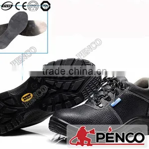 High Quality Cow Leather Fire Proof Safety Shoes thumbnail-2