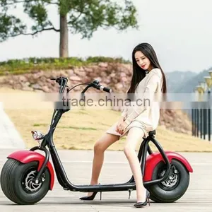 2017 Powerful High Speed Lithium Battery Citycoco 1000W Electric Scooter With LED thumbnail-2