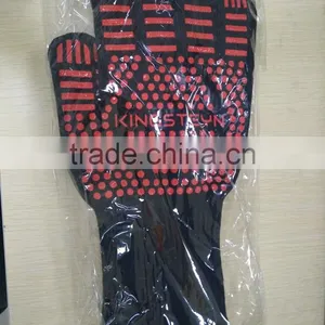 Wholesale Aramid Fiber Heat Resistant BBQ Gloves Cooking Gloves thumbnail-5