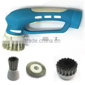 Handheld Cordless Scrubber, Rechargeable Hand Scrubber, BBQ Grill Cleaning Brush thumbnail-1