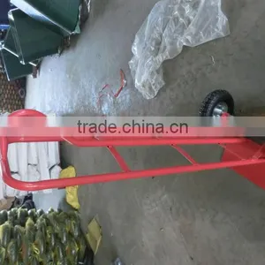 Platform Handtruck HT1806,Heavy Duty Metal Hand Truck With High Quality Caster thumbnail-4