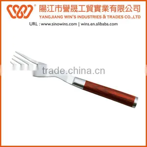 A-SK028&A-SK028F Super Quality Stainless Steel Royalty Line Cutlery Set With Wooden Handle thumbnail-1