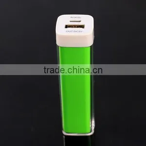 Mini 2600mAh Lipstick Power Bank Lip Gloss External Backup Battery Power Bank For Phone thumbnail-4