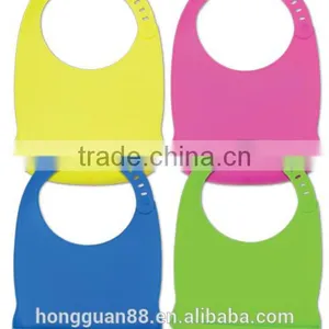Best Sell High Quality Water-proof Cute Silicone Baby Bib thumbnail-4