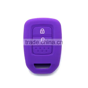 2017 New Protective Folding Remote Rubber Silicone Car Key Cover for Honda Folding Key Fob Protective Case thumbnail-3