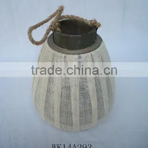New Designed Bamboo Lantern With Colorful Cloth thumbnail-2