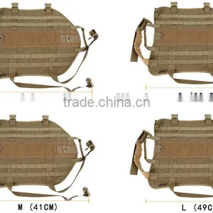 Pet Dog Clothes Outdoor Military Fans Equipped With a Pet Dog Vest/Army Police Dog Clothes thumbnail-6