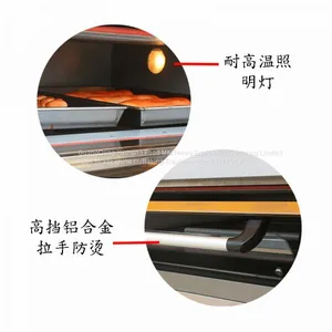Gas Deck Oven 3 Layer 6 Tray Deck Oven Baking Equipment Pizza Oven thumbnail-5