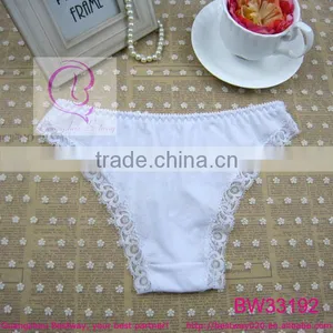 Sexy Front Transparent Lace Back Cotton Lingerie Underwear thumbnail-5