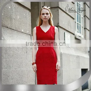 Maxnegio Fashion Lace Bodycon Dress Manufacturer for Girl thumbnail-2