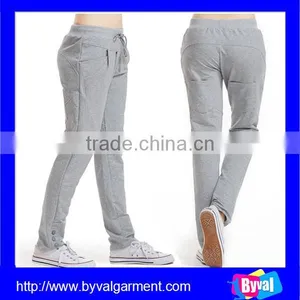China Wholesale Ladies High Quality Slim Fit Pants Womens Casual Sport Pants 2015 thumbnail-5