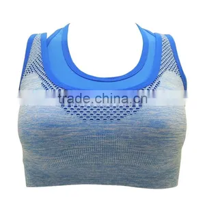 2017 Mature Women Seamless Bra Lingerie Brand Gym Wear Plain Sexy Sports Bra thumbnail-3