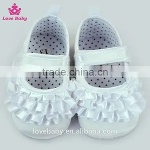 2016 Hottest Ruffle Moccasin Fancy Baby Girls Shoes, Baby Prewalker Shoes LBF2015122301 thumbnail-3