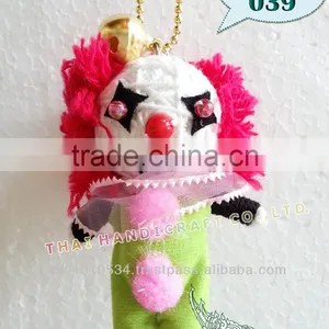 Handmade Keychains Keyrings Voodoo Doll String Accessories Bag Gifts thumbnail-1