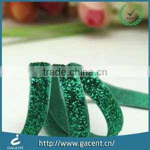China Wholesale High Quality Metallic Glitter Ribbon For Christmas thumbnail-3