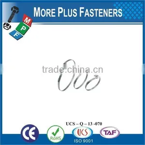 Made in Taiwan Stainless Steel Thin Hose Clamp Flexible Hose Clamp Bridge thumbnail-3