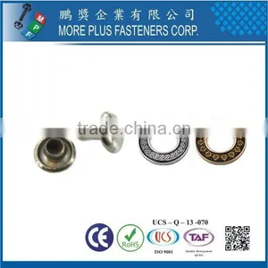Taiwan Stainless Steel 18-8 Chrome Plated Steel Nickel Plated Steel Copper Brass for Tea Canister Special Rivets thumbnail-5