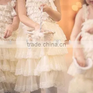 Childrens Boutique Clothing Dance Wear Girls Blue Organza Baby Tutu Skirts Baby Girls Fluffy Pettiskirts thumbnail-1