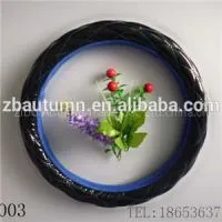PVC Diamond Grain Steering Wheel Cover thumbnail-1