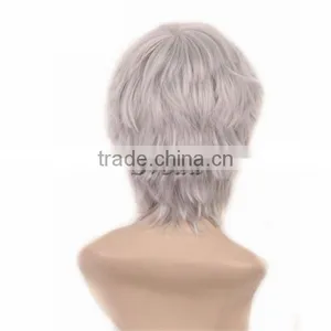 (Hot) Gintama Cosplay Wig Men Wig Anime Wig Wholesale thumbnail-3