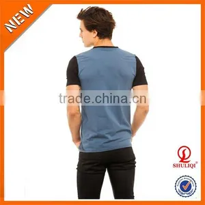 China Apparel Wholesale Men Clothing Embroidered 100%Cotton Mens T-Shirt Offer Sample thumbnail-3
