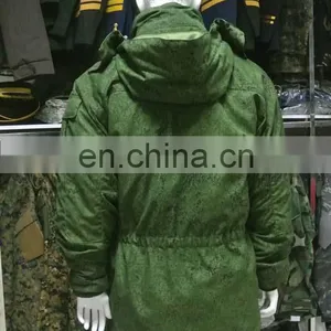 Custom Olive Green Camouflage M65 FieldJacket Military Response Uniform for Army thumbnail-5