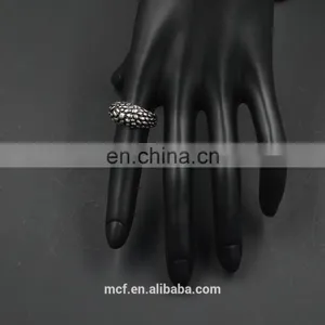 MCR-0059 Wholesale Latest Silver Magic Ring for Gay Men Ring thumbnail-2